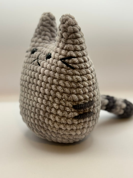 Hand-Crocheted Cat
