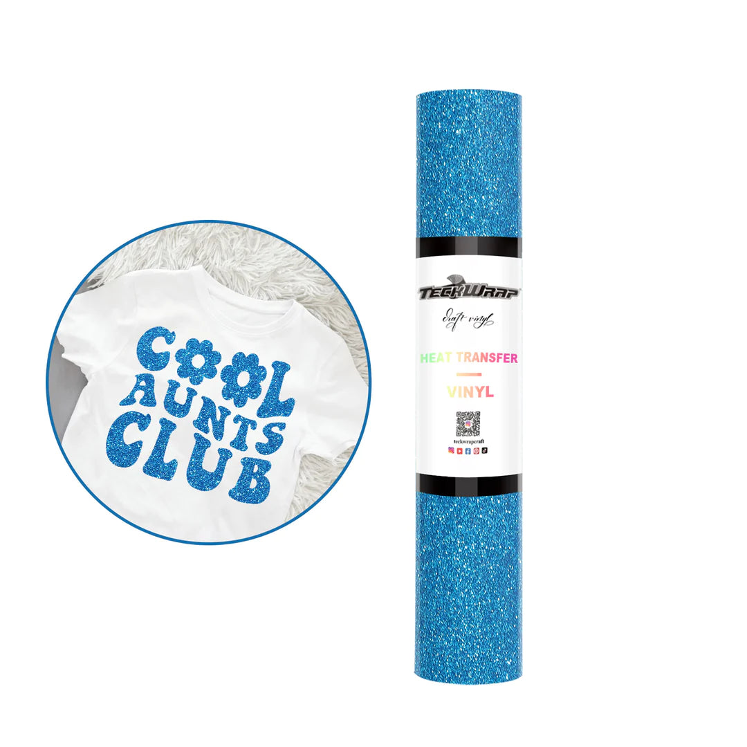 Teckwrap 10" Glitter Heat Transfer Vinyl