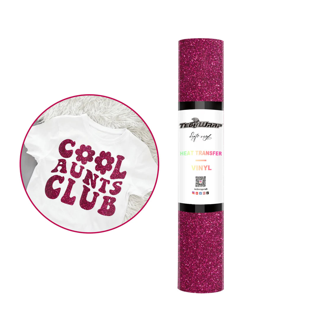 Teckwrap 10" Glitter Heat Transfer Vinyl