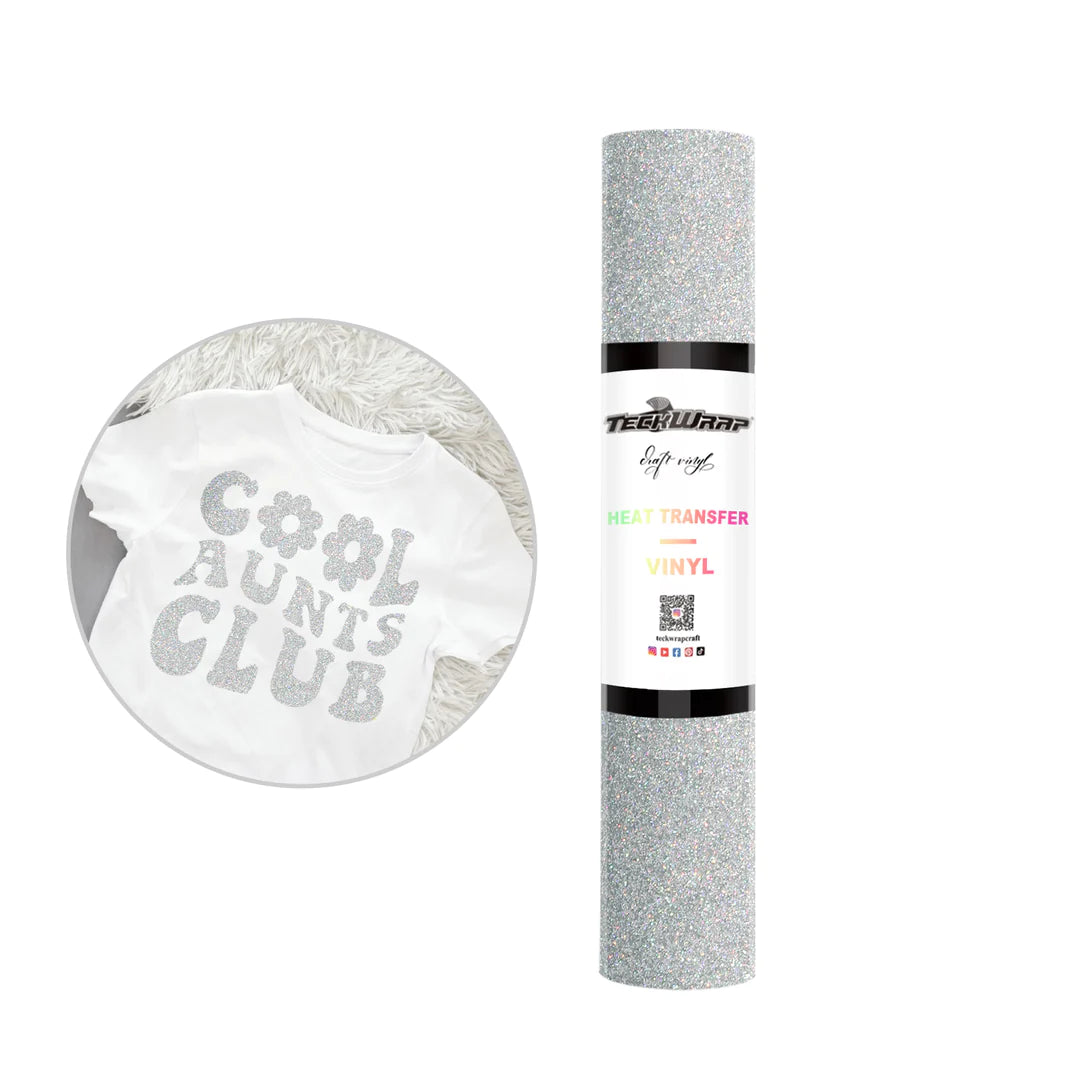 Teckwrap 10" Glitter Heat Transfer Vinyl