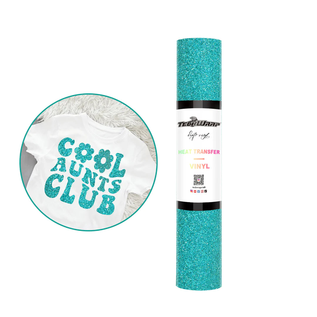Teckwrap 10" Glitter Heat Transfer Vinyl