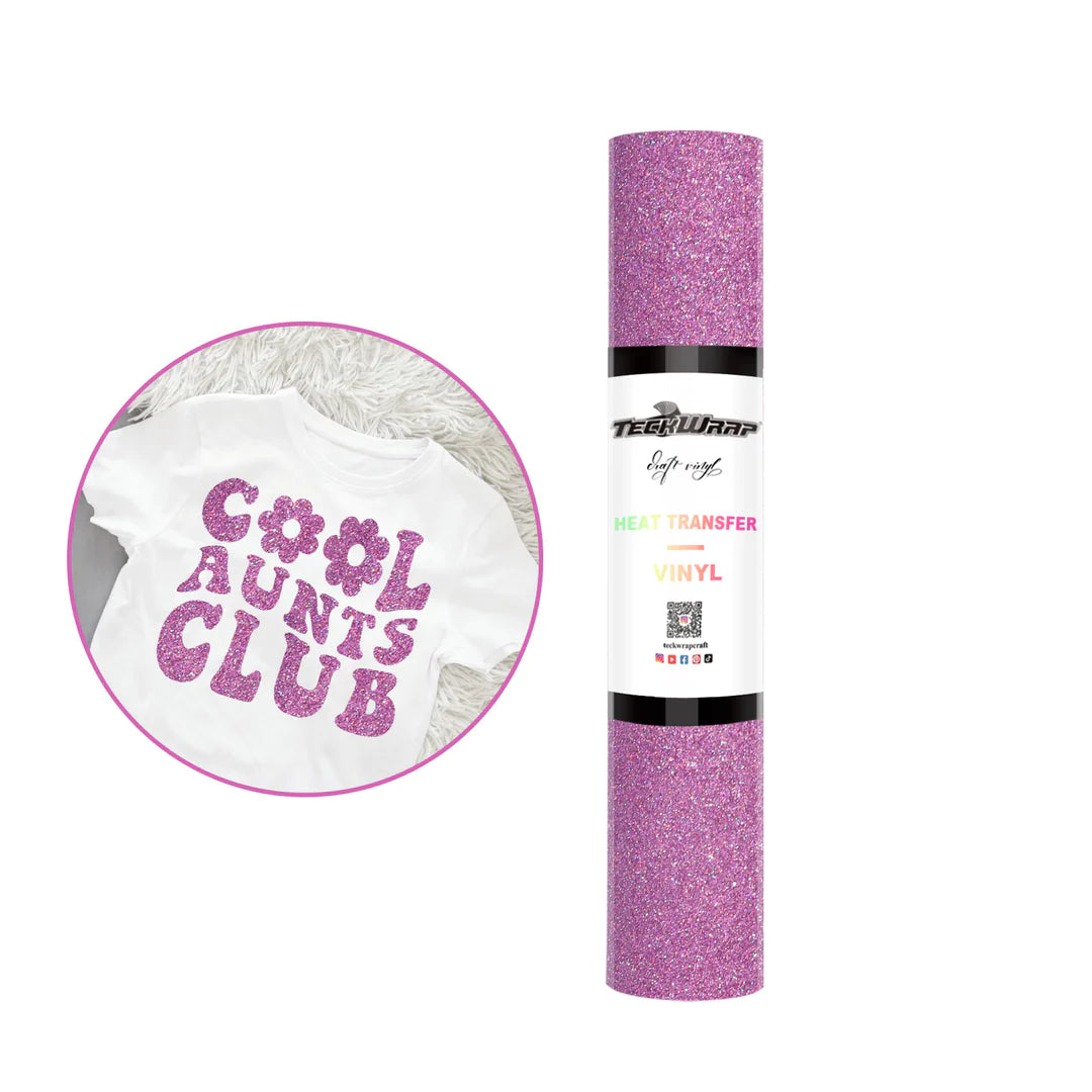 Teckwrap 10" Glitter Heat Transfer Vinyl