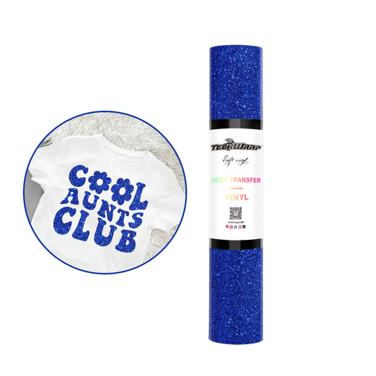 Teckwrap 10" Glitter Heat Transfer Vinyl